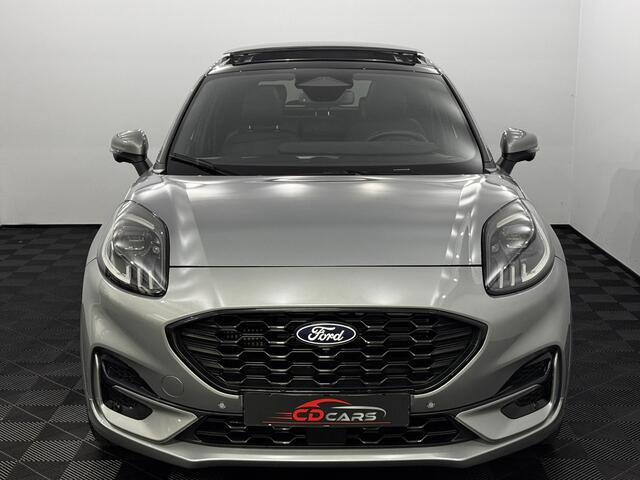 Ford PUMA 1.0 EcoBoost Hybrid ST-Line X 155pk Pano, Half leder, Camera, Winterpakket, Elektrische achterklep, Keyless start, 2 jaar garantie
