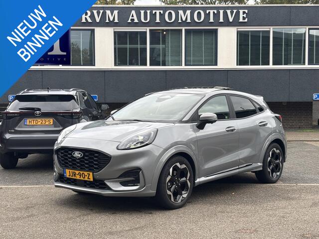 Ford PUMA ST-line X 155PK BOMVOL!!| WINTERPACK VERW. VOORRUIT | ELEK. PANORAMDAK| B&O | ELEK. ACHTERKLEP| 360 CAM| STOEL + STUUR VERW. |