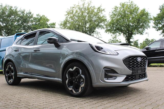 Ford PUMA 1.0 EcoBoost Hybrid ST-Line X | SCI | Afneembare trekhaak | Adaptive cruise control | 360graden camera | Winter Pack | Dodehoekdetectie | Half Leder | Bang&Olufsen audio