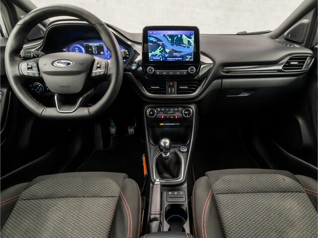Ford PUMA 1.0 EcoBoost Hybrid ST-Line (VIRTUAL COCKPIT, APPLE CARPLAY, GROOT NAVI, CLIMATE, STUUR/STOELVERWARMING, SPORTSTOELEN, TREKHAAK, LED KOPLAMPEN, LM VELGEN, PARKEERSENSOREN, NIEUWSTAAT)