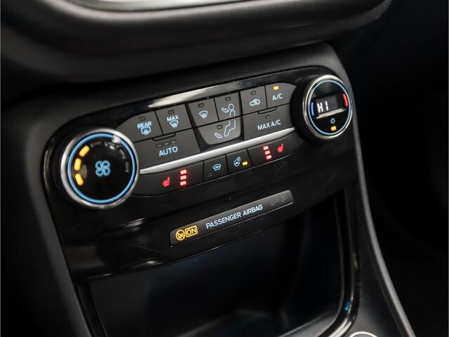 Ford PUMA 1.0 EcoBoost Hybrid ST-Line (VIRTUAL COCKPIT, APPLE CARPLAY, GROOT NAVI, CLIMATE, STUUR/STOELVERWARMING, SPORTSTOELEN, TREKHAAK, LED KOPLAMPEN, LM VELGEN, PARKEERSENSOREN, NIEUWSTAAT)