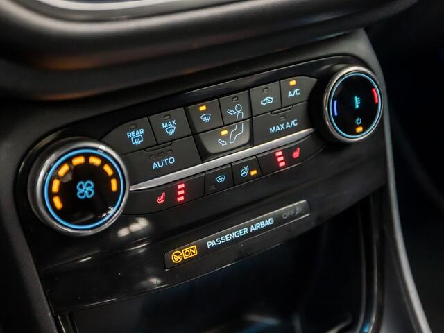 Ford PUMA 1.0 EcoBoost Hybrid ST-Line X Vignale 155Pk (VIRTUAL COCKPIT, APPLE CARPLAY, GROOT NAVI, STUUR/STOELVERWARMING, SPORTSTOELEN, LED KOPLAMPEN, GETINT GLAS, LM VELGEN, NIEUWSTAAT)