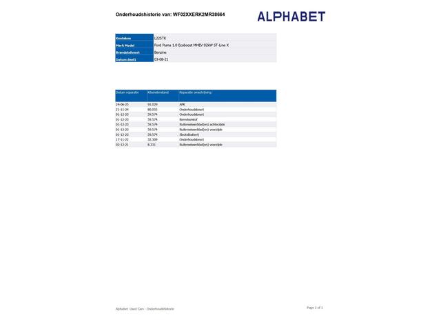 Ford PUMA 1.0 EcoBoost Hybrid ST-Line X | Camera | PDC V+A | Winter Pakket | NL-Auto |