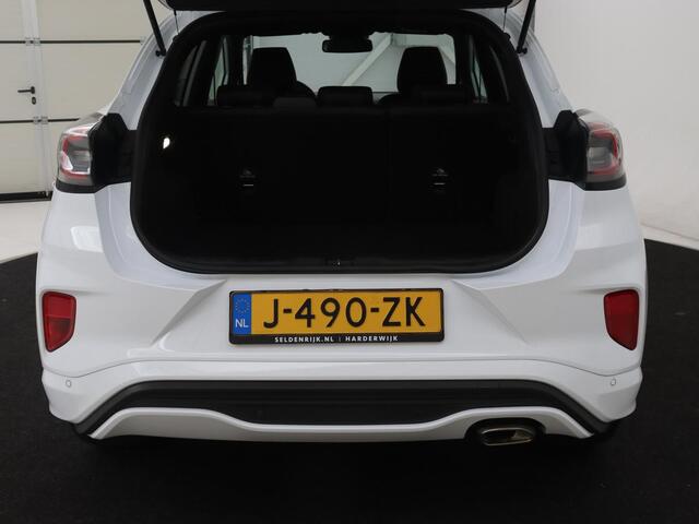Ford PUMA 1.0 EcoBoost Hybrid ST-Line X | Adaptive cruise | Camera | Half leder | B&O Sound | Carplay | Navigatie | Digital Cockpit | Full LED | Dodehoek detectie | Climate control | Bluetooth