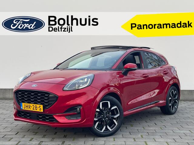 Ford PUMA EcoBoost Hybrid 155 pk ST-Line X | Pano | Winter Pack | Elek. a. klep | Adapt. cruise | B&O | 100% dealer onderh. |