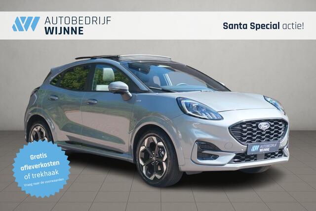 Ford PUMA 1.0 EcoBoost Hybrid 155pk Aut. ST-Line X | Nieuw Model ! | Adaptive Cruise | 360° Camera | Panoramadak | Elektrische Achterklep | Trekhaak | Winter Pakket
