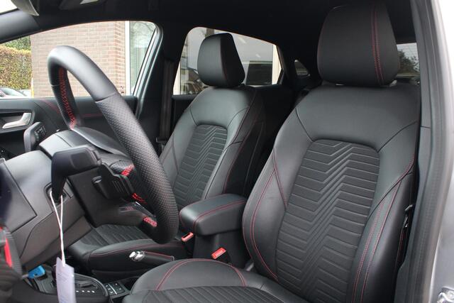 Ford PUMA 1.0 Hybrid ST-Line X Apple/Android carplay, B&O audio, Achteruitrijcamera, Parkeer assistent, LED, Leder, Navi, ACC, Keyless, 18" LMV