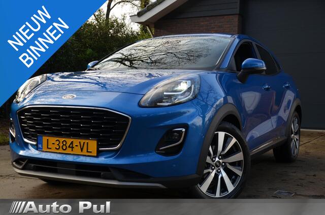 Ford PUMA 1.0 EcoBoost Hybrid Titanium X Navi/Pdc/Ecc/Afneembare trekhaak/Achteruitrijcamera/Cruise control adaptief