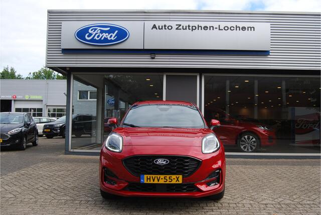 Ford PUMA 1.0 Hybrid 125PK Automaat ST-Line X | 4 JAAR GARANTIE *| 360 CAMERA | STOEL-STUUR VERWARMING | RESERVEWIEL | ALL SEASONS