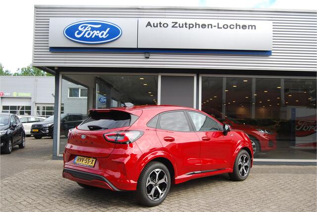 Ford PUMA 1.0 Hybrid 125PK Automaat ST-Line X | 4 JAAR GARANTIE *| 360 CAMERA | STOEL-STUUR VERWARMING | RESERVEWIEL | ALL SEASONS