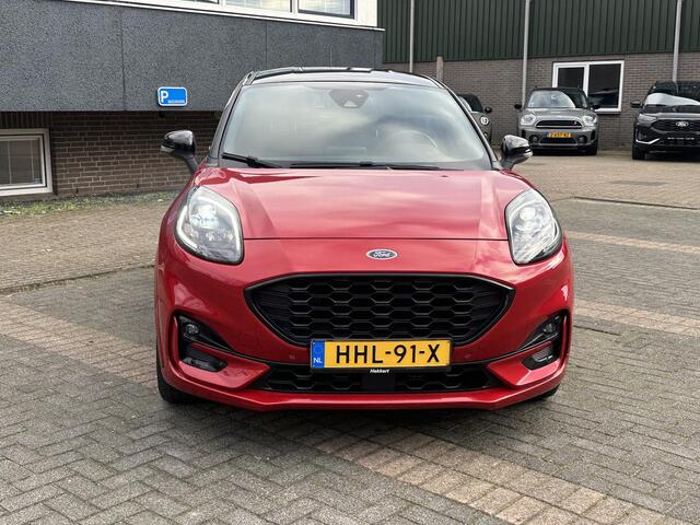 Ford PUMA 1.0 EcoBoost Hybrid ST-Line Vignale | STOEL/STUUR VERWARMING | APPLECARPLAY/ANDROID AUTO | ELEK. ACHTERKLEP | DODEHOEK | KEYLESS | WINTER PACK | VOORUITVERWARMING| CAMERA| DEALER ONDERHOUDEN