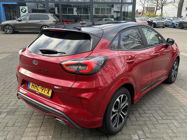 Ford PUMA 1.0 EcoBoost Hybrid ST-Line Vignale | STOEL/STUUR VERWARMING | APPLECARPLAY/ANDROID AUTO | ELEK. ACHTERKLEP | DODEHOEK | KEYLESS | WINTER PACK | VOORUITVERWARMING| CAMERA| DEALER ONDERHOUDEN
