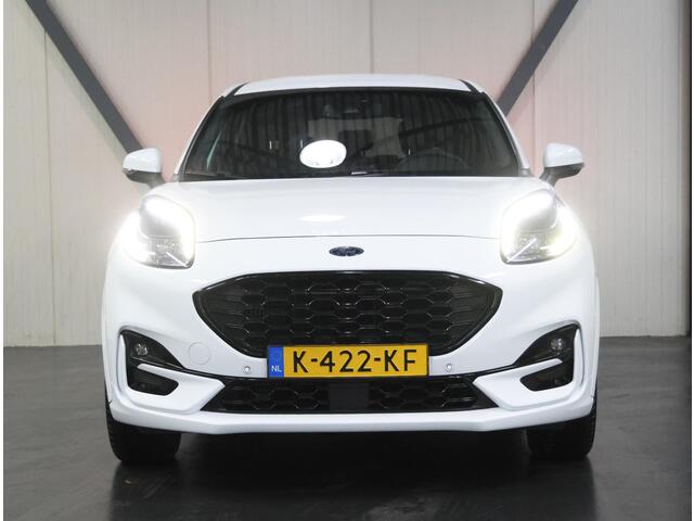 Ford PUMA 125PK Hybrid ST-Line X | AppleCarplay/AndroidAuto | Armsteun | B&O | Winterpack | Camera | Climate Control | Adaptieve Cruise Control | Dodehoekdetectie | LEER/Stof | Navigatie | Isofix | LED lampen | Privacy Glass | Parkeersensoren |