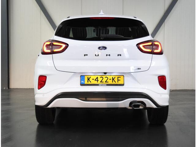 Ford PUMA 125PK Hybrid ST-Line X | AppleCarplay/AndroidAuto | Armsteun | B&O | Winterpack | Camera | Climate Control | Adaptieve Cruise Control | Dodehoekdetectie | LEER/Stof | Navigatie | Isofix | LED lampen | Privacy Glass | Parkeersensoren |