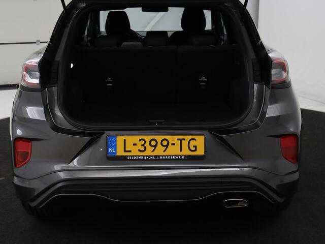 Ford PUMA 1.0 EcoBoost Hybrid ST-Line | Stoel & stuurverwarming | Carplay | Navigatie | Parkeerhulp | Climate control | Digital Cockpit | Verwarmde voorruit | Full LED | Cruise control | Bluetooth