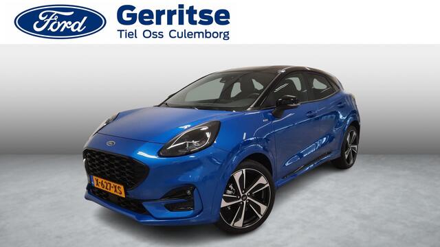 Ford PUMA 1.0 EcoBoost 155PK Hybrid ST-Line X * Zwart dak en spiegels * Driver Assistance Pack * Adaptieve Cruise Control * BLIS *C amera * 19" LMV *