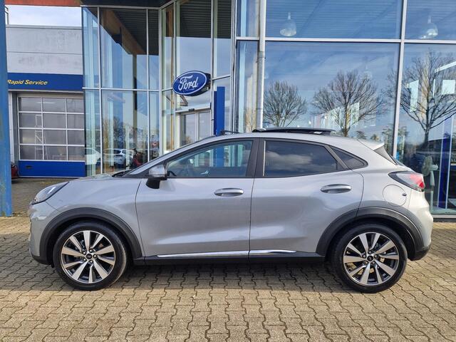 Ford PUMA 1.0 EcoBoost Hybrid Titanium X First Edition | El. Panoramadak | Winterpack | Driver Ass.Pack | Afn. Trekhaak | Massagestoelen