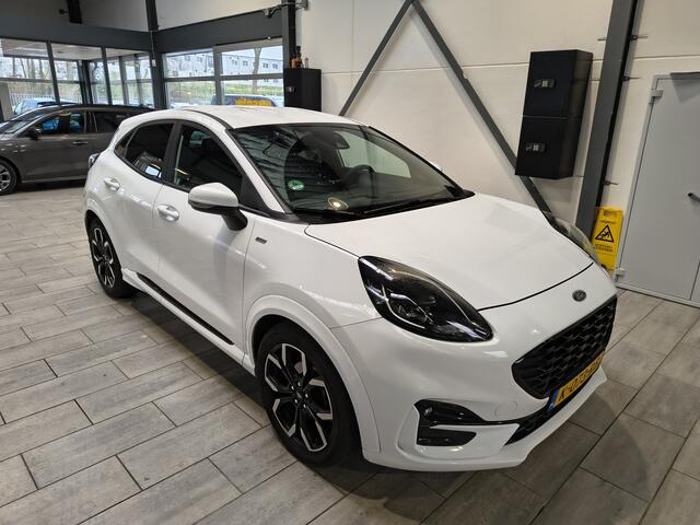 Ford PUMA EcoBoost Hybrid 155 pk ST-Line X | Trekhaak | LED | Navi | B&O | Half leer | Clima | Cruise | 18" |