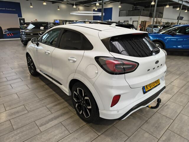 Ford PUMA EcoBoost Hybrid 155 pk ST-Line X | Trekhaak | LED | Navi | B&O | Half leer | Clima | Cruise | 18" |