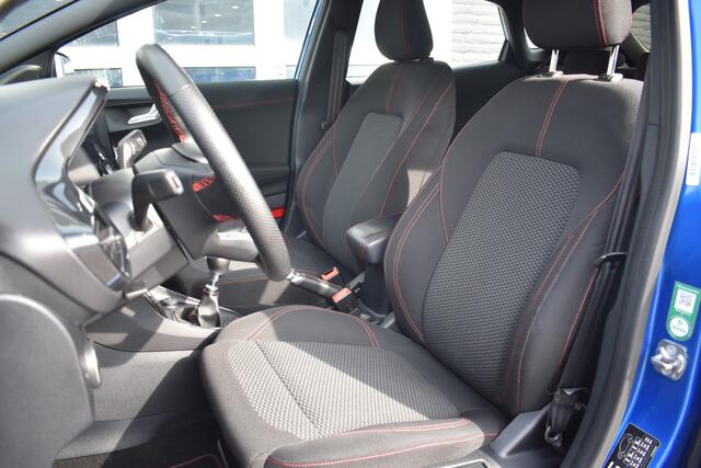 Ford PUMA EcoBoost Hybrid 125 ST-Line | Navigatie | Carplay & Android Auto | Airconditioning | Parkeersensoren | DAB+ Radio | Isofix Bevestigingspunten | Cruise Control | Lichtmetalen Velgen | Zeer Compleet!