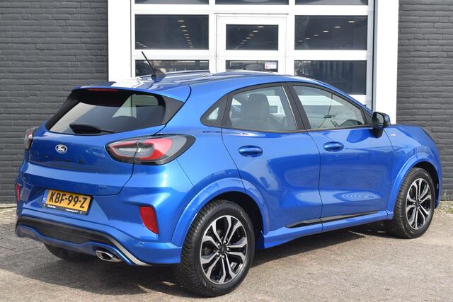 Ford PUMA EcoBoost Hybrid 125 ST-Line | Navigatie | Carplay & Android Auto | Airconditioning | Parkeersensoren | DAB+ Radio | Isofix Bevestigingspunten | Cruise Control | Lichtmetalen Velgen | Zeer Compleet!