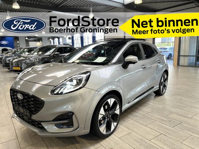 Ford PUMA EcoBoost 155 pk Hybrid ST-Line 19" | Trekhaak | Pano | Winter Pack | Adapt. Cruise | 360 Camera | El. a. klep | Matrix-LED |