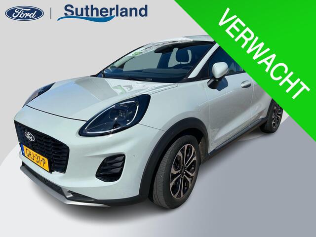 Ford PUMA 1.0 EcoBoost Hybrid Titanium | Trekhaak | Stoel + Stuurverwarming | Lichtmetalen Velgen |