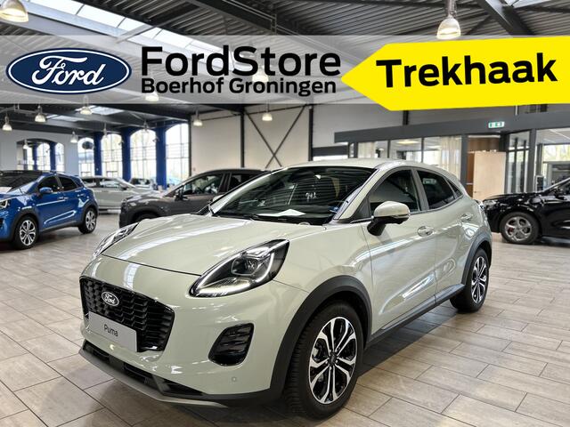 Ford PUMA EcoBoost Hybrid 125pk Titanium | Trekhaak | Winterpack | Adapt. Cruise | Dodehoek detectie | 360 Camera | Fabr. Gar. t/m 07-2029