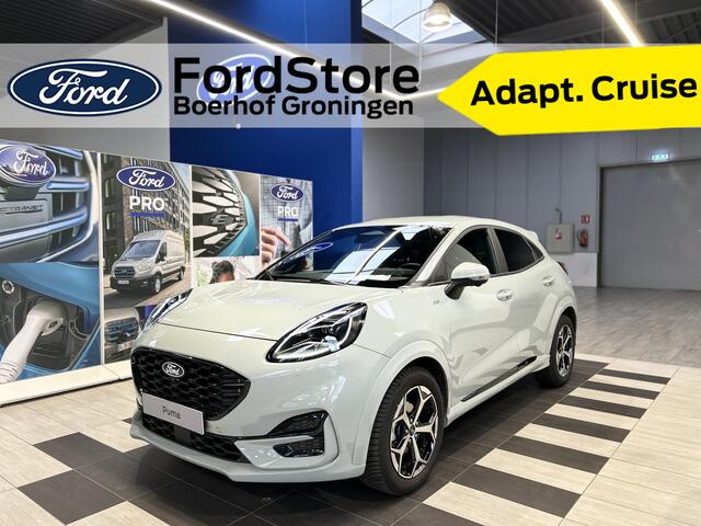 Ford PUMA EcoBoost Hybrid 125 pk ST-Line X | Winter Pack | Matrix LED | Adapt. cruise | 360° Camera | B&O | All-season | Gar. tm 2029 |