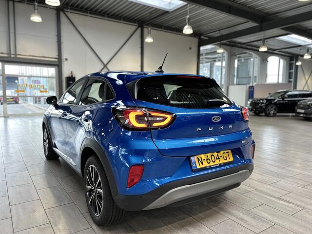Ford PUMA EcoBoost Hybrid 125pk Titanium | 100% dealer onderhouden | Cruise | Camera | Airco | Android auto | Apple carplay