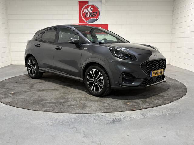 Ford PUMA 1.0 EcoBoost Hybrid ST-Line X, NL auto, Clima, Cruise, Camera, Navi, Hoge instap, Half leder, Trekhaak, Parkeersensoren v en a, 17 inch, Led lampen