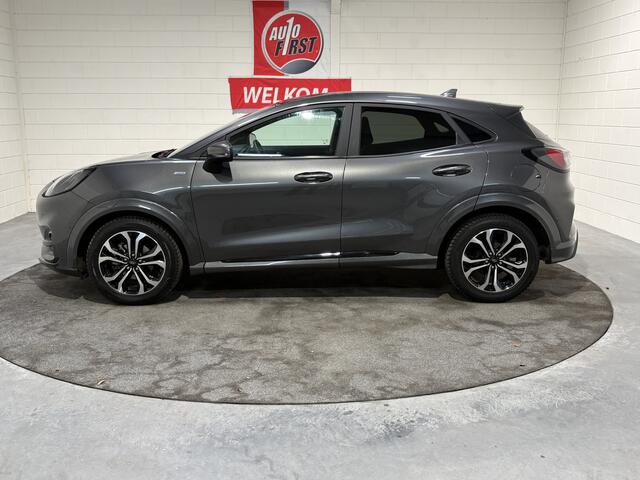 Ford PUMA 1.0 EcoBoost Hybrid ST-Line X, NL auto, Clima, Cruise, Camera, Navi, Hoge instap, Half leder, Trekhaak, Parkeersensoren v en a, 17 inch, Led lampen