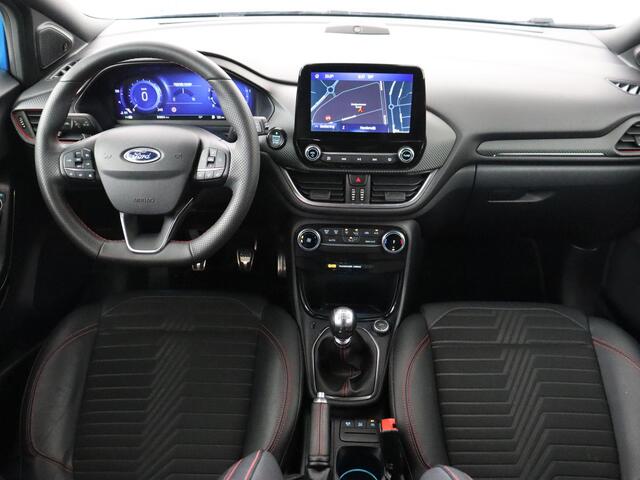 Ford PUMA 1.0 EcoBoost Hybrid ST-Line X | Carplay | B&O Sound | Navigatie | Half leder | Climate control | Full LED | Digital Cockpit | Cruise control | Parkeerhulp | Bluetooth | Getint glas