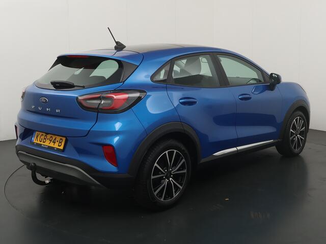 Ford PUMA EcoBoost Hybrid 125pk Titanium | Trekhaak | Pano | Elek achterklep | Winterpack | Adapt. Cruise | Dodehoek detectie | Camera |