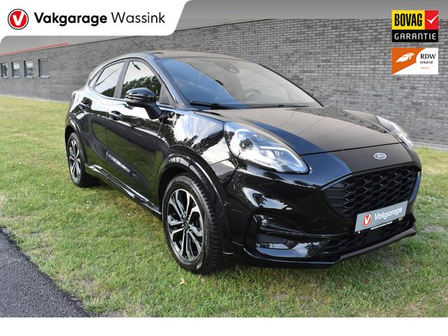 Ford PUMA 1.0 EcoBoost Hybrid ST-Line Dode hoek herkenning stuur/stoel/voorruit verwarming Navi/carplay