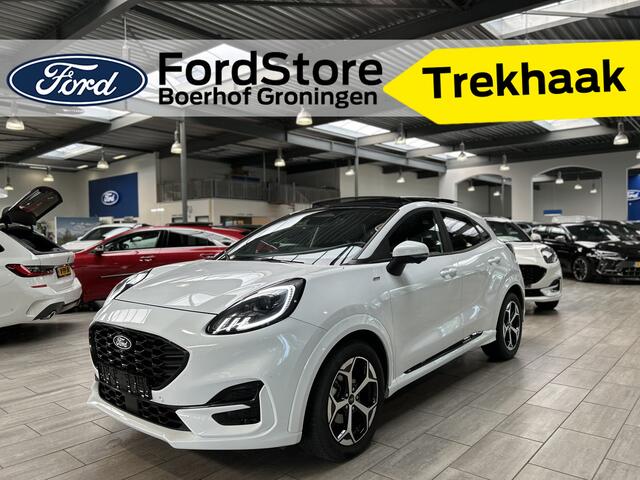Ford PUMA EcoBoost 125 pk Hybrid ST-Line | Trekhaak | Winter Pack | Adapt. Cruise | Pano | FULL LED | Elektr. achterklep |