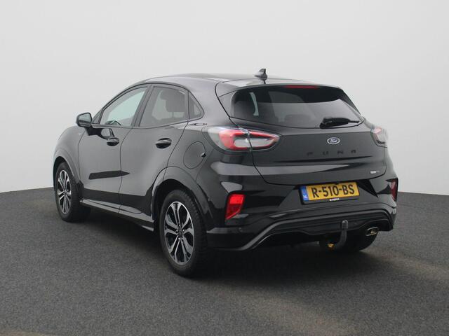Ford PUMA 1.0 EcoBoost Hybrid ST-Line X | Trekhaak | All-Seasonbanden | B&O Audio | Winter Pack | Camera | PDC Voor+Achter | Adaptieve Cruise Control | Full-Map Navigatie | 17" LMV | Climate Control | Draadloze Smartphonelader | Cruise Control & Snelheidsbegrenzer 