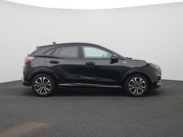 Ford PUMA 1.0 EcoBoost Hybrid ST-Line X | Trekhaak | All-Seasonbanden | B&O Audio | Winter Pack | Camera | PDC Voor+Achter | Adaptieve Cruise Control | Full-Map Navigatie | 17" LMV | Climate Control | Draadloze Smartphonelader | Cruise Control & Snelheidsbegrenzer 