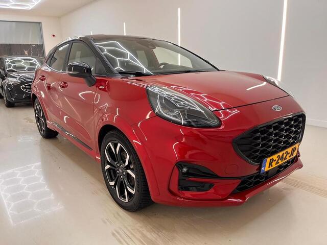 Ford PUMA 125pk Eco Hybrid ST-Line X Half Leer B&O Navi Afn. Trekhaak Zwart Dak 18" LM velgen Dealeronderhouden