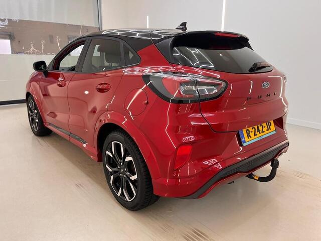 Ford PUMA 125pk Eco Hybrid ST-Line X Half Leer B&O Navi Afn. Trekhaak Zwart Dak 18" LM velgen Dealeronderhouden