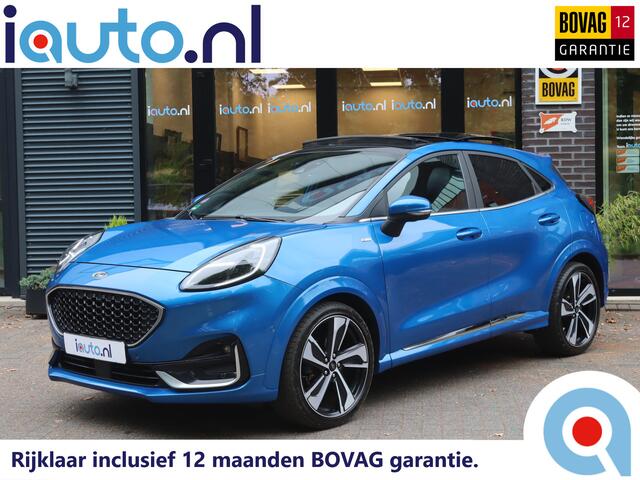 Ford PUMA 1.0 155PK Hybrid ST-Line Vignale Pano/Leder/B&O/Keyless/Camera/Winter/ACC/ECC/19"/Trekhaak afn.