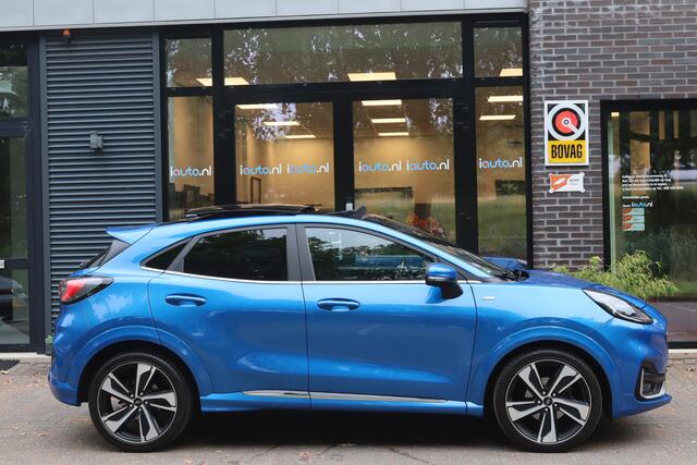 Ford PUMA 1.0 155PK Hybrid ST-Line Vignale Pano/Leder/B&O/Keyless/Camera/Winter/ACC/ECC/19"/Trekhaak afn.