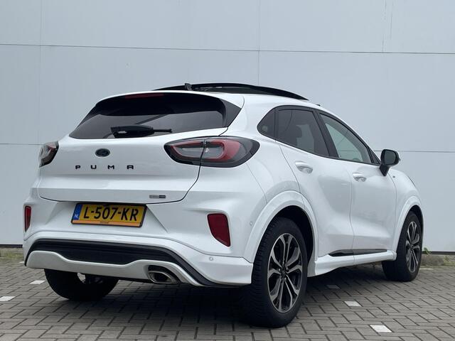 Ford PUMA 1.0 EcoBoost Hybrid ST-Line X First Edition | Elektrisch open dak | Camera | Navigatie |
