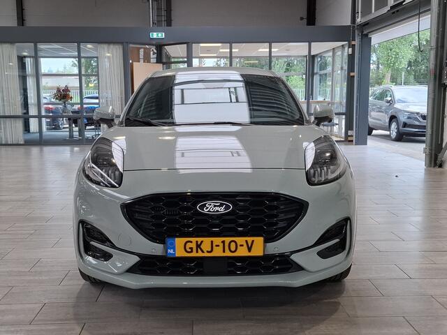 Ford PUMA EcoBoost Hybrid 125 pk ST-Line X | Winter Pack | Matrix LED | Nw. model | Orig. NL | 360° Camera | 18" | El. a. klep