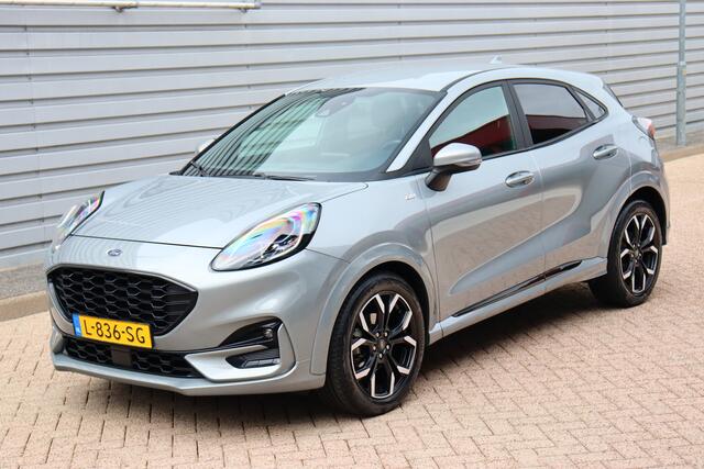 Ford PUMA 1.0 EcoBoost Hybrid ST-Line X O.a: PDC, Carplay, Stoelverw, Clima, Navi, Cruise, Etc. All-in prijs!