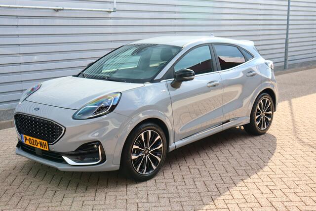 Ford PUMA 1.0 EcoBoost Hybrid ST-Line Vignale O.a: Afn. trekhaak, Vol leder, Stoel-/stuur verw., Camera, Key-Less, Elktr. achterklep, Etc... Rijklaar! All-in prijs!
