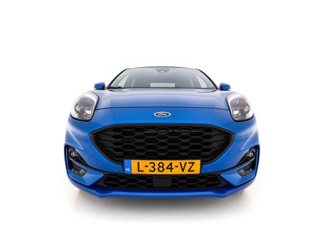 Ford PUMA 1.0 EcoBoost Hybrid ST-Line X Aut. *LEATHER-FABRIC | ADAPTIVE-CRUISE | FULL-LED | BANG&OLUFSEN | BLIND-SPOT | CAMERA | HEATED-SPORTSEATS | DIGI-COCKPIT | NAVI-FULLMAP | PRIVACY-GLASS | KEYLESS | ECC | PDC | TOWBAR | 18''A