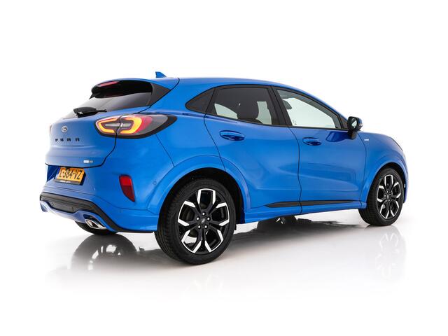 Ford PUMA 1.0 EcoBoost Hybrid ST-Line X Aut. *LEATHER-FABRIC | ADAPTIVE-CRUISE | FULL-LED | BANG&OLUFSEN | BLIND-SPOT | CAMERA | HEATED-SPORTSEATS | DIGI-COCKPIT | NAVI-FULLMAP | PRIVACY-GLASS | KEYLESS | ECC | PDC | TOWBAR | 18''A