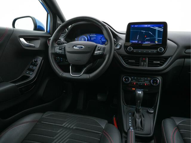 Ford PUMA 1.0 EcoBoost Hybrid ST-Line X Aut. *LEATHER-FABRIC | ADAPTIVE-CRUISE | FULL-LED | BANG&OLUFSEN | BLIND-SPOT | CAMERA | HEATED-SPORTSEATS | DIGI-COCKPIT | NAVI-FULLMAP | PRIVACY-GLASS | KEYLESS | ECC | PDC | TOWBAR | 18''A