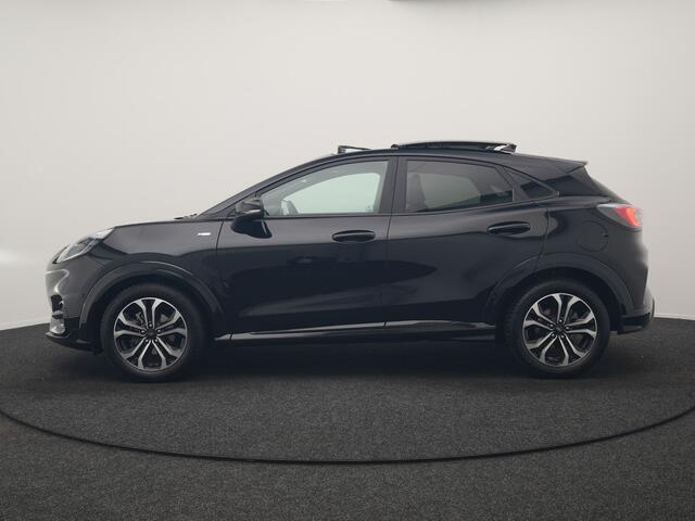 Ford PUMA 1.0 EcoBoost Hybrid ST-Line X 168pk Dealer O.H | Trekhaak Afn. | Panodak | Adaptive Cruise | Bang & Olufsen | Camera | Sportstoelen & Stuur Verwarmd | Keyless | Virtual | Navigatie | DAB | 17"L.M |